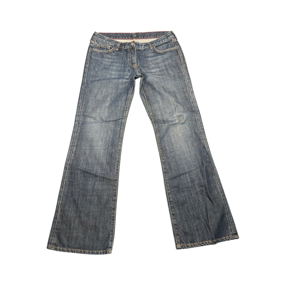 J.‎ Crew Womens Low Rise Bootcut Jeans Medium Wash Blue Size 8 Classic Denim